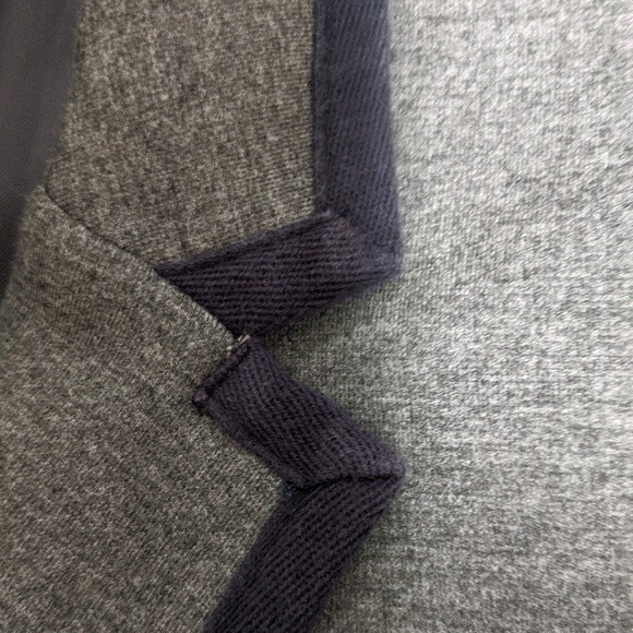 Gap Academy Blazer heather grey academia collegiate uniform preppy 2 - Picture 9 of 10